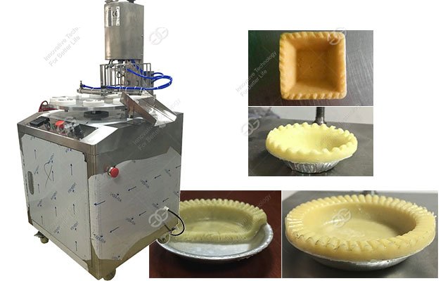 Production Flow of Tart Shells Maker Machine