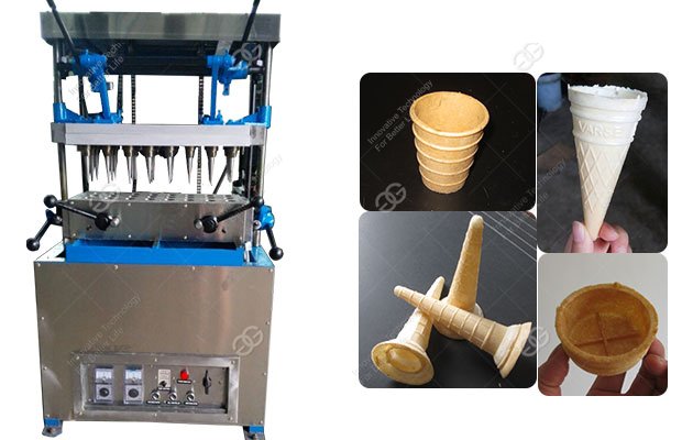 How Commercial Ice Cream Cone Made?