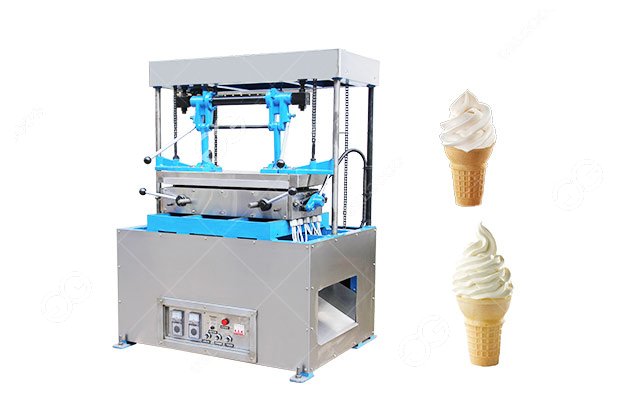 SUS304 Edible Ice Cream Cups Machine with 40 Molds