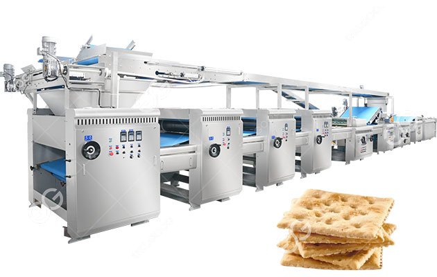 Automatic Saltine Crackers Production Line 500KG/H