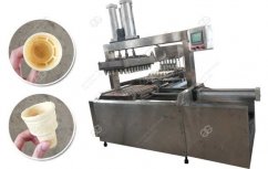 Ice Cream Cone Wafer Making Machine Testing Video