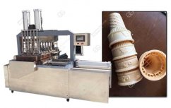 Machine for Baking Different Types Ice Cream Cones