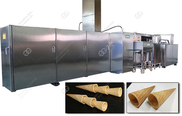 Full Automatic Ice Cream Cone Baking Machine