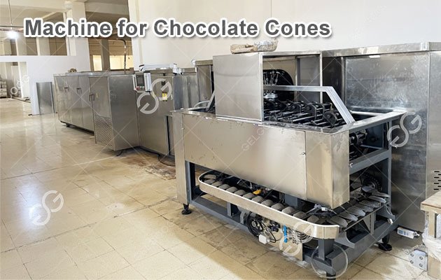 Automatic Chocolate Cone Making Machine