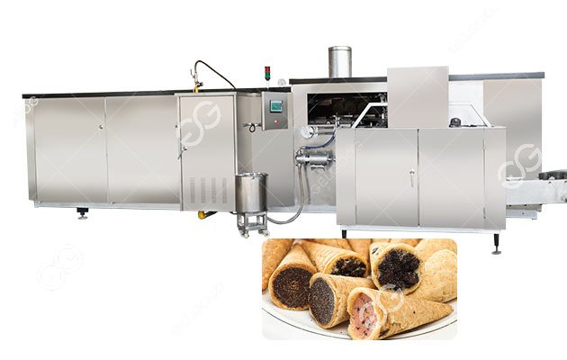 Chocolate Waffle Cones Machine