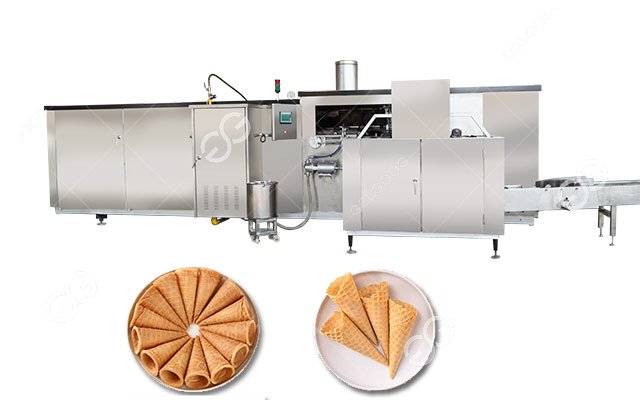 Ice Cream Waffle Cone Machine