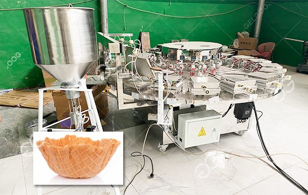 Edible Waffle Cup Machine Price