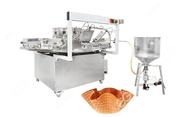 Edible Waffle Cup Making Machine